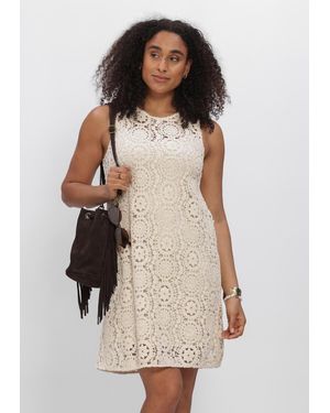 MSCH Copenhagen Damen Kleider Mschbaxter Sl Dress - Natur