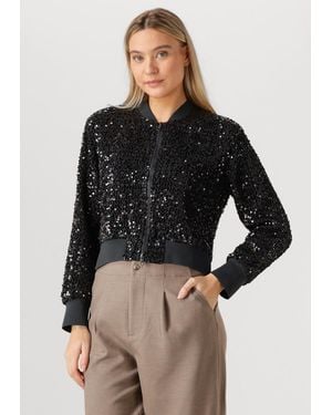 Mos Mosh Damen Blazers Mmcate Lala Bomber - Schwarz