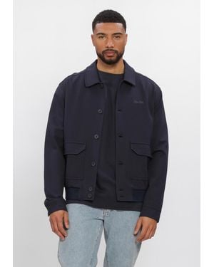 Pure Path Herren Overshirts Punta - Blau