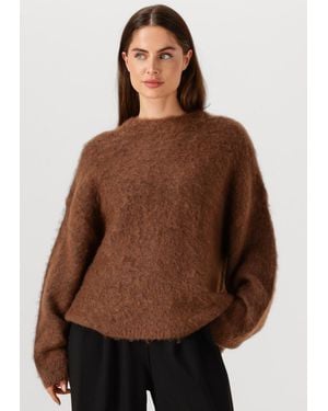 EDITED Damen Pullover & Cardigans Bailee Mohair Jumper 1 - Braun