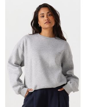 Modström Damen Pullover & Cardigans Tiamd Sweat - Grau