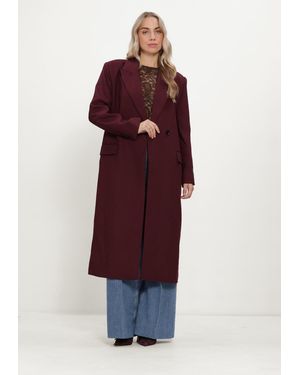 Josh V Damen Jacken Athena Coat - Rot