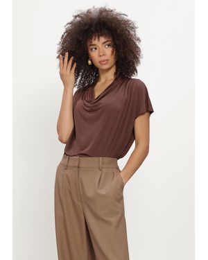 Bruuns Bazaar Damen Tops & T-Shirts Katkabbginae Blouse - Braun