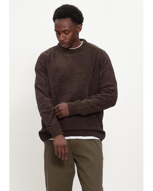 Anerkjendt Herren Pullover & Cardigans Aksune Chenille Knit - Braun