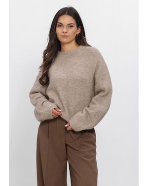 Second Female Damen Pullover & Cardigans Varano Knit Pullover - Braun