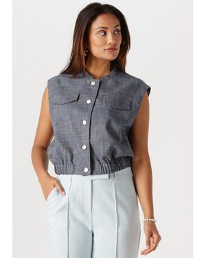 Aaiko Damen Blazers Olivia Denim Vis 368 - Blau
