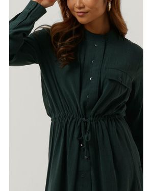 Simplee Midikleid Ez Wv-Lyocel-22-3 Damen - Schwarz