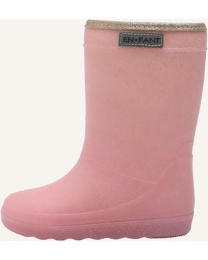 Enfant Mädchen Stiefel Thermo Boots Glitter - Pink
