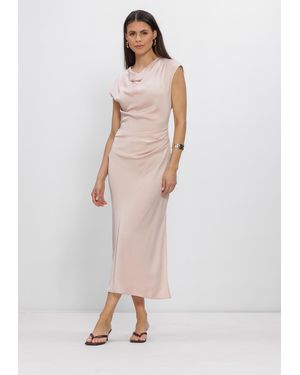 Modström Damen Kleider Tailormd Dress - Natur