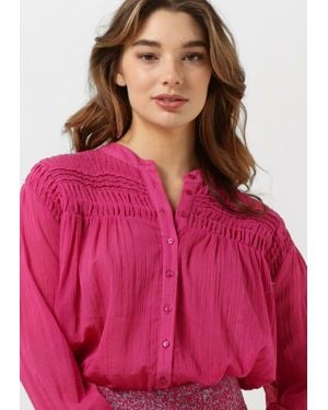 Goosecraft Bluse Gc Pippa Blouse - Rot