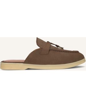 Notre-v Damen Slipper Zalama-20 - Schwarz