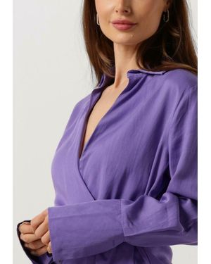 Colourful Rebel Minikleid Hette Uni Wrap Mini Dress - Lila