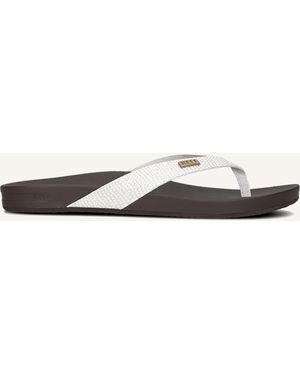 Reef Damen Pantoletten Cushion Court - Schwarz