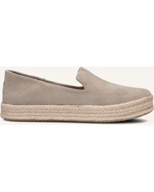 TOMS Damen Espadrilles Carolina - Schwarz