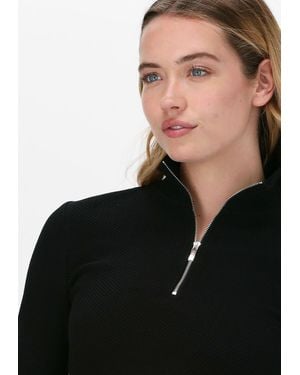 Lune Active Rollkragenpullover Moon Top Damen - Schwarz