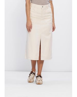 Inwear Damen Röcke Dilysiw Skirt - Weiß