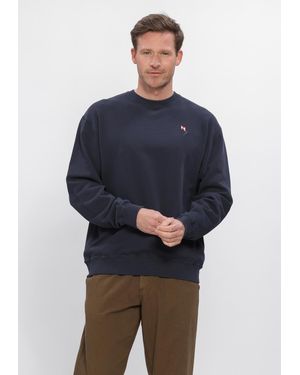 Forét Herren Pullover & Cardigans Kite Sweatshirt - Blau