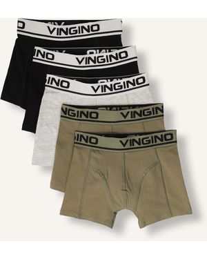 Vingino Jungen Unterwäsche & Nachtwäsche Boys Boxer 5Pack - Mehrfarbig