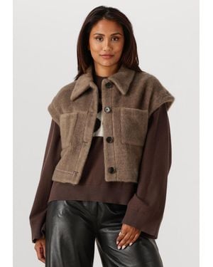 STUDIO AR Damen Jacken Plume - Braun