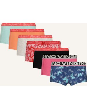 Vingino Mädchen Unterwäsche & Nachtwäsche G261 7Pack - Rot