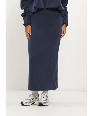 Y.A.S Damen Röcke Yascoze Hw Ankle Skirt - Blau