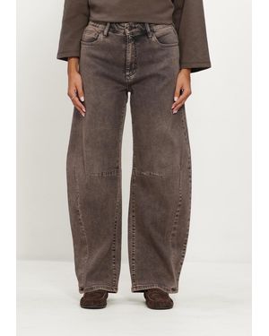M·a·c Damen Jeans 0333L Auth. Comfort Vintage Denim - Braun