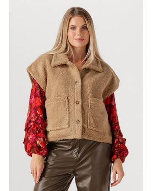 Ydence Damen Blazers Gilet Rejou - Natur