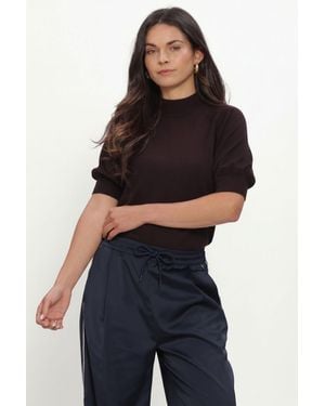 Bruuns Bazaar Damen Pullover & Cardigans Anemonebbhalias Knit - Schwarz