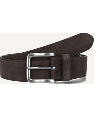 Stefano Lauran Herren Gürtel 25 009 - Schwarz