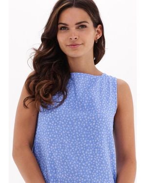 NA-KD Midikleid Organic Open Back Midi Dress - Blau