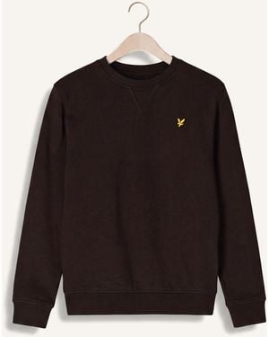 Lyle & Scott Jungen Pullover & Cardigans Crew Neck Sweatshirt - Schwarz