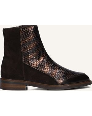 Pertini Damen Stiefeletten 32848 - Schwarz