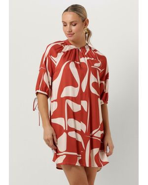 Another Label Damen Kleider Maysa Dress S/S - Rot