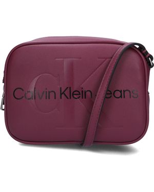Calvin Klein Umhängetasche Sculpted Camera Bag18 Mono Damen - Lila