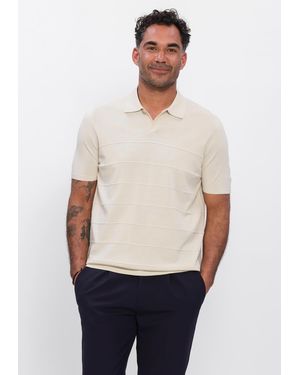 BLUE INDUSTRY Herren Polos & T-Shirts Polo - Weiß