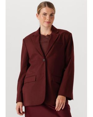 ROUGE EDIT Damen Blazers Roulia Ls Oversized Blazer - Rot