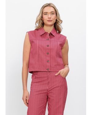 Ydence Damen Blazers Gilet Marit - Rot