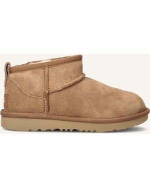 UGG Mädchen Stiefel Classic Ultra Mini Kids - Schwarz