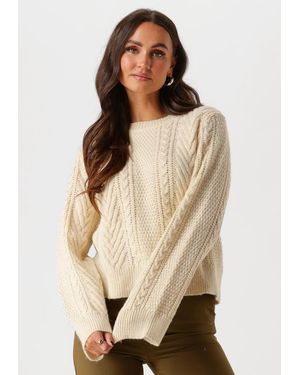 Modström Damen Pullover & Cardigans Grannonmd O-Neck - Natur