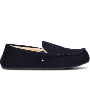 Tommy Hilfiger Hausschuhe Hilfiger Driver Homeslipper - Schwarz