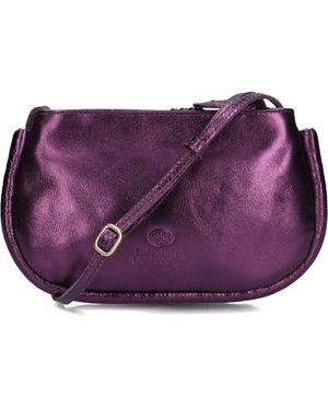Fred De La Bretoniere Umhängetasche Elle Cross Body Damen - Lila
