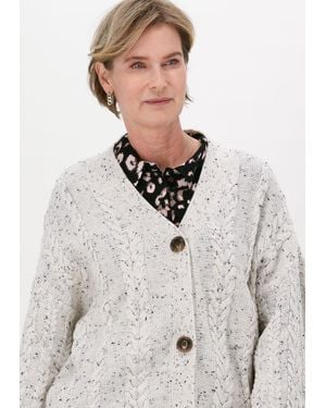 Minimum Strickjacke Juls Damen - Weiß