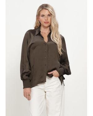 Ibana Damen Blusen Tyna - Braun