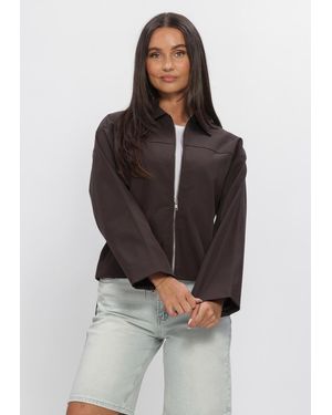Neo Noir Damen Jacken Titan Jacket - Braun