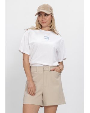 Moves Damen Tops & T-Shirts Kiana Tee 4638 - Weiß