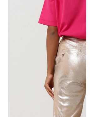 Alix The Label Hose Ladies Woven Faux Suede Straight Leg Pants Damen - Pink