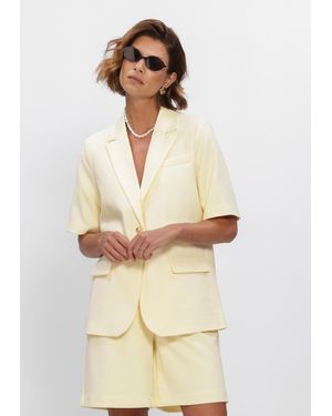 Y.A.S Damen Blazers Yaslikka 2/4 Tunnel Blazer S - Natur