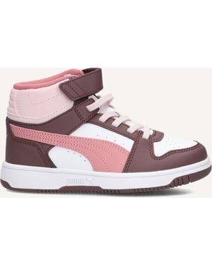 PUMA Jungen Sneaker Rebound Slam Mid Ac + Ps - Schwarz