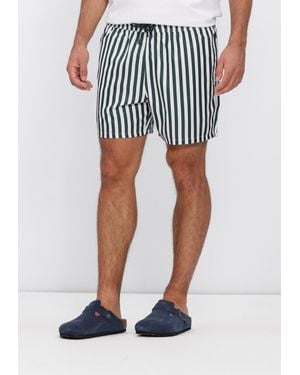 Pockies Herren Badehosen Stripe Shorties - Blau