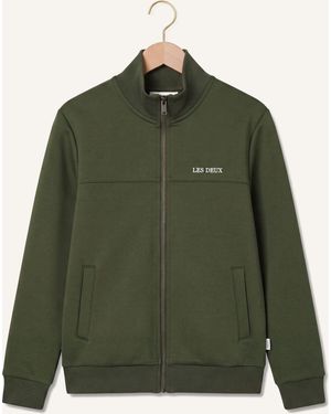 Les Deux Jungen Pullover & Cardigans Track Jacket - Grün